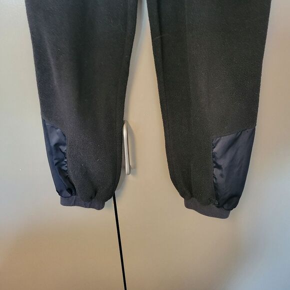 Free People Movement Slouch It Black Sherpa Joggers Size Small - Picture 4 of 8